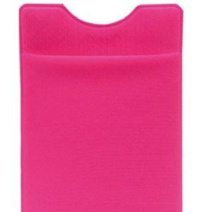 NEW - Pink Elastic Cell Phone Pocket